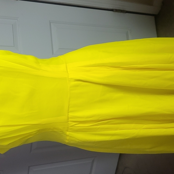 Ladies Scoop Back Dress w/Release Pleats - Picture 3 of 8